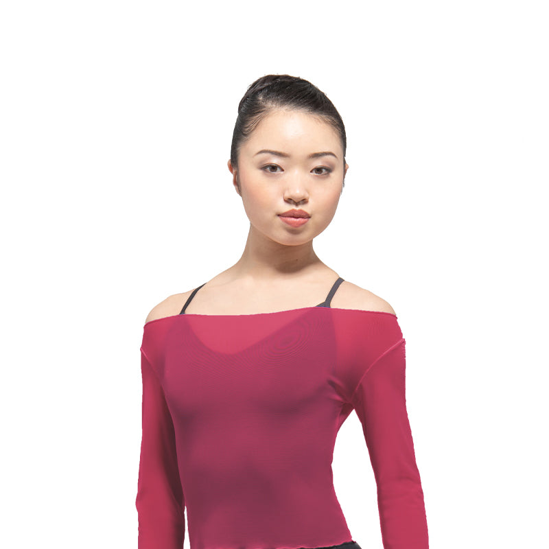 NATASHA Long Sleeve Waist Length Top