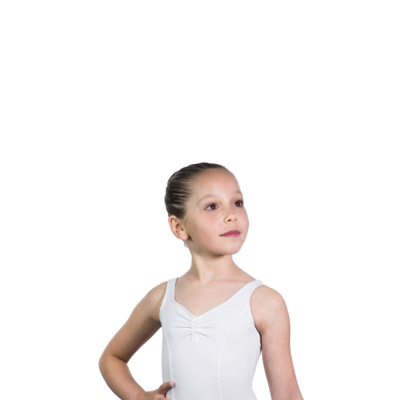LUANA Adjustable Ruche Princess Seam Tank Leotard