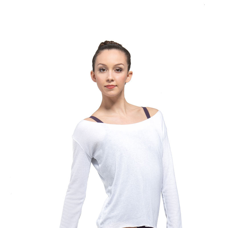 RUBY Long Sleeve Boatneck Shirt
