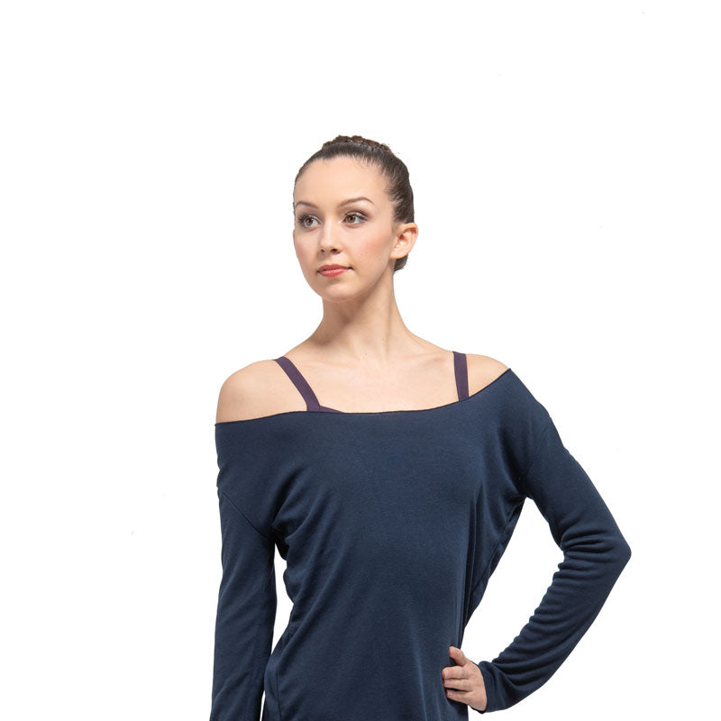 RUBY Long Sleeve Boatneck Shirt