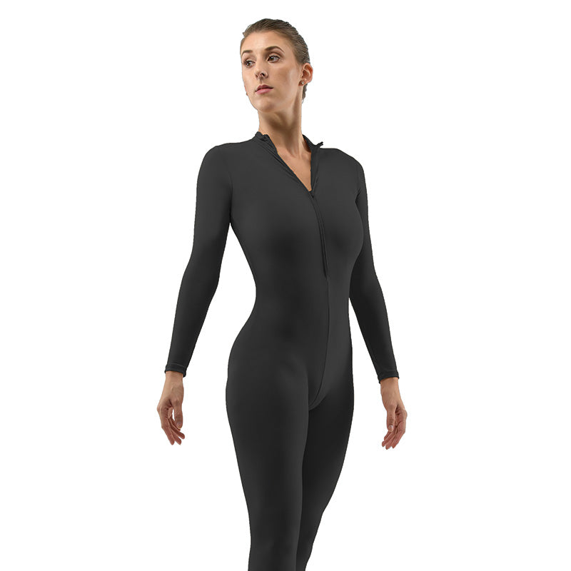 PETRA High Neck Zip Front Unitard