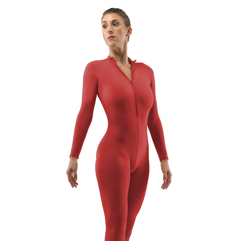 PETRA High Neck Zip Front Unitard