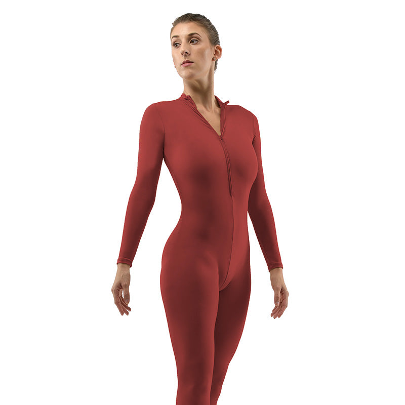 PETRA High Neck Zip Front Unitard