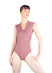 ANGELES V-Neck Open Back Leotard