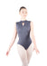CELESTINE Star Neckline Open Back Leotard