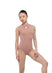 CELESTINE Star Neckline Open Back Leotard