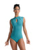 CELESTINE Star Neckline Open Back Leotard