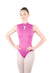 CELESTINE Star Neckline Open Back Leotard
