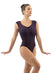 ITZEL Cap Sleeve Pinch Front & Back Princess Seam Leotard