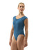 ITZEL Cap Sleeve Pinch Front & Back Princess Seam Leotard