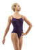 JANIA Twisted Ruche Princess Seam Camisole Leotard