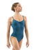 JANIA Twisted Ruche Princess Seam Camisole Leotard
