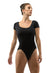 TORI Short Sleeve Princess Seam Leotard