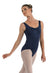 RIVA Swirl Ruche Princess Seam Tank Leotard