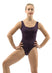 RIVA Swirl Ruche Princess Seam Tank Leotard