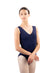 RIVER V-Front Full Back Six-Panel Leotard