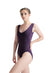 RIVER V-Front Full Back Six-Panel Leotard
