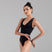 HOPE V-Front Wide Gathered Cross Strap Leotard
