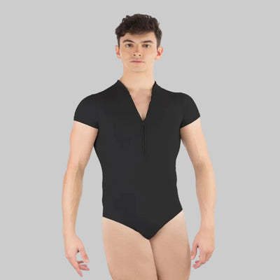 ENDO Short Sleeve Zip Front Leotard Microfibre Year 3