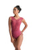 DAPHNE Structured Mesh Front Low Back Tank Leotard