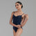 AUDREY Princess Seam Strappy Back Camisole Leotard
