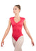 NARDIA Zip Front Broad Back Strap Leotard
