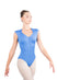 NARDIA Zip Front Broad Back Strap Leotard