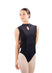 DOMINIQUE Keyhole Front and Back High Neck Leotard