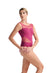 DANNA Scoop Neck Mesh Cutout Tank Leotard