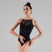 LICINIA Scoop Front Mock Sweetheart Neckline Open Back Camisole Leotard