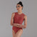 MIREA Round Front Low Back Leotard