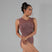 MIREA Round Front Low Back Leotard