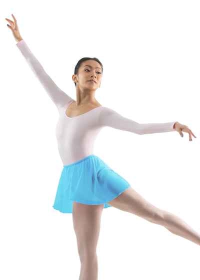 BETHANIE Pull On Mock Wrap Skirt Lagon