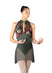 ERIKA Mid-Length High-Low Pull On Skirt