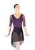 MILLIE Ruched Waist High-Low Pull On Skirt