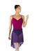 MILLIE Ruched Waist High-Low Pull On Skirt