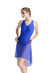 MILLIE Ruched Waist High-Low Pull On Skirt