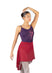 MILLIE Ruched Waist High-Low Pull On Skirt
