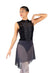 MILLIE Ruched Waist High-Low Pull On Skirt