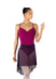 MILLIE Ruched Waist High-Low Pull On Skirt