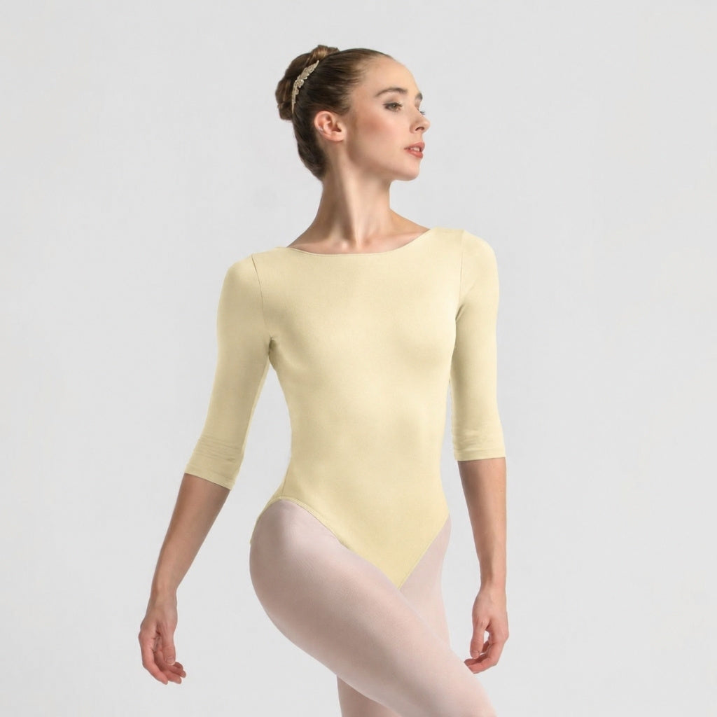 AZORA Half Sleeve Leotard