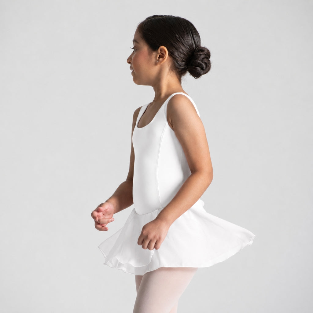 CHERINE Ruche Front Tank Dress