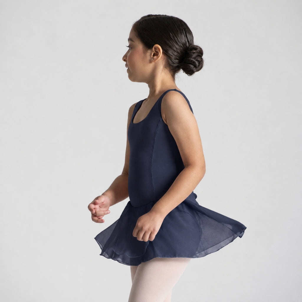 CHERINE Ruche Front Tank Dress