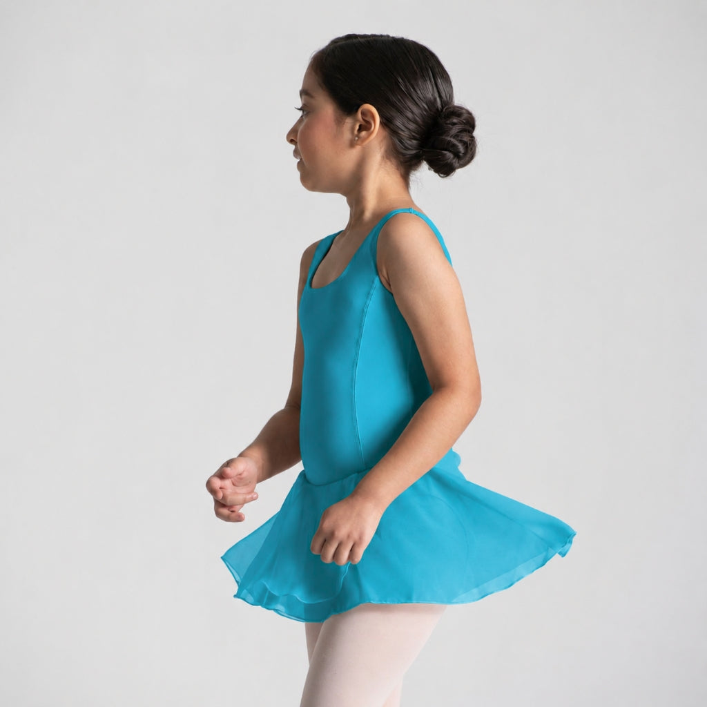 CHERINE Ruche Front Tank Dress