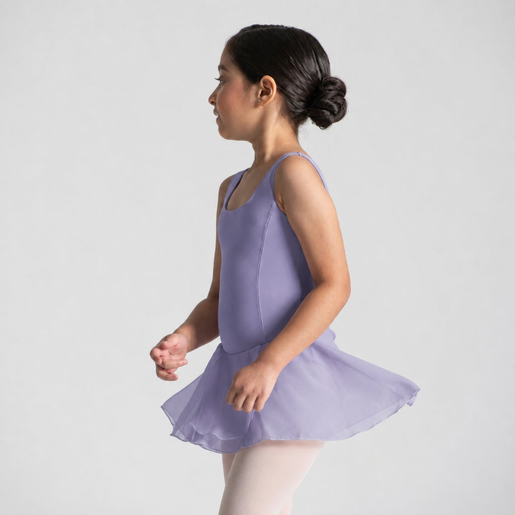 CHERINE Ruche Front Tank Dress