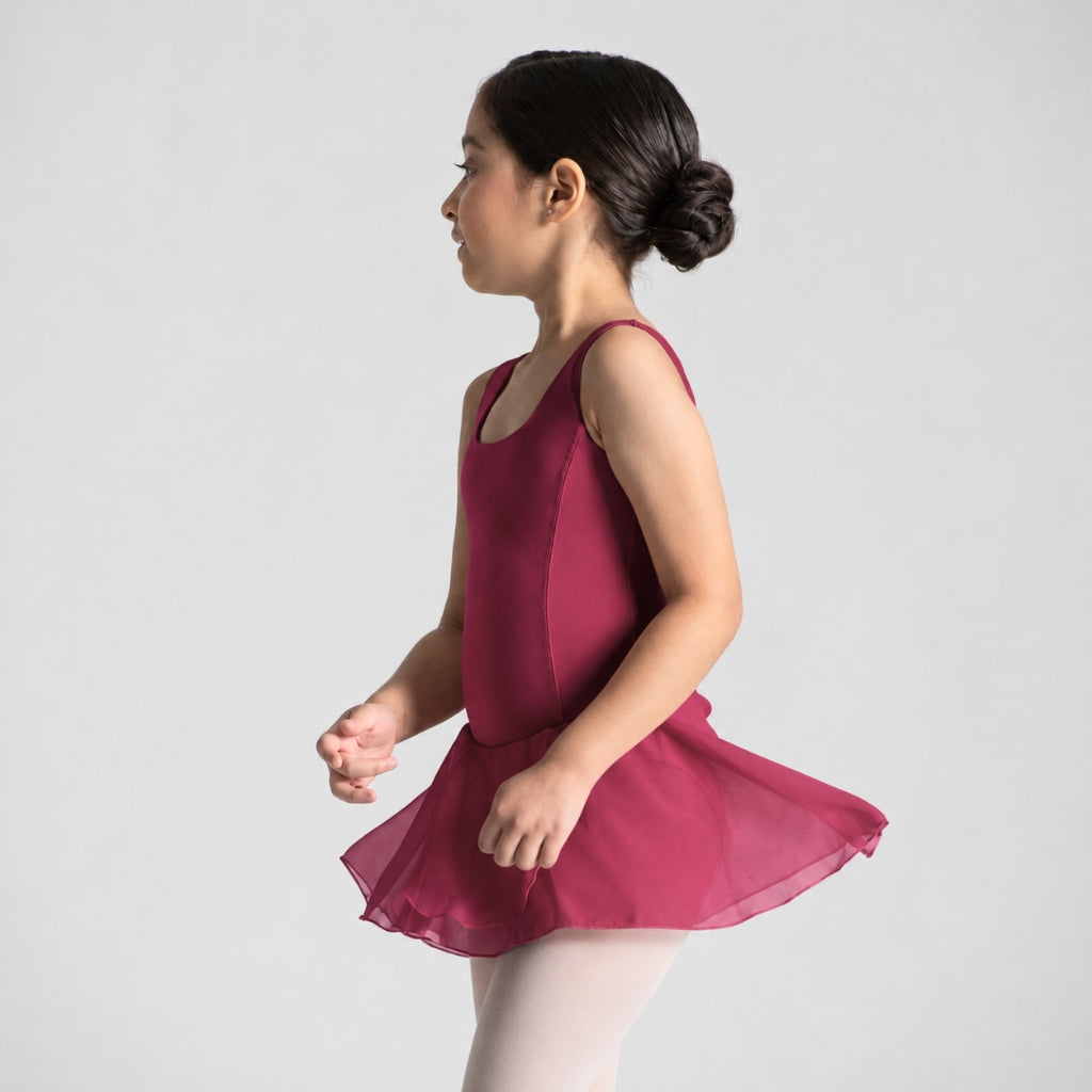 CHERINE Ruche Front Tank Dress