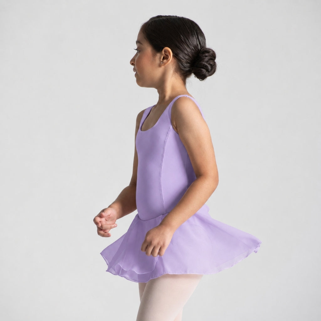 CHERINE Ruche Front Tank Dress