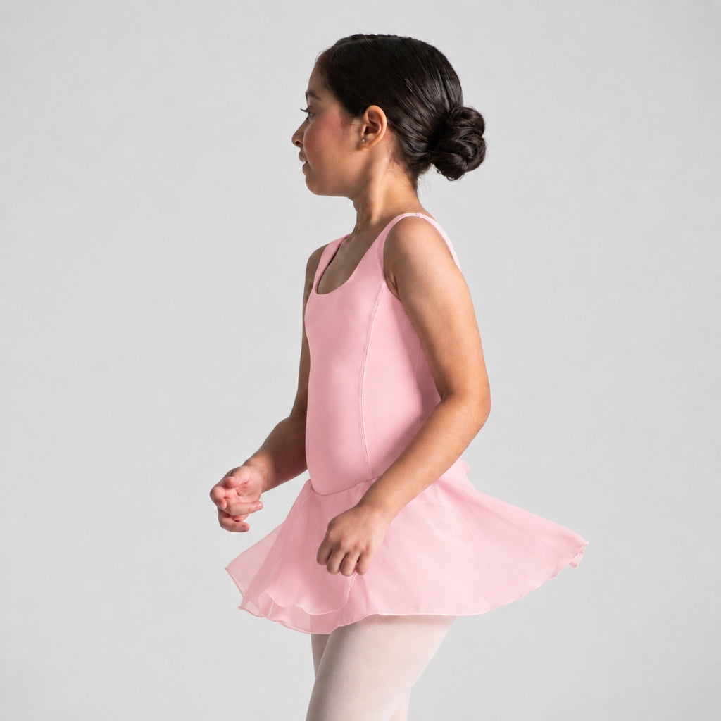 CHERINE Ruche Front Tank Dress