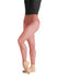 LAETITIA Mesh Ankle Length Leggings with Elastic Waistband