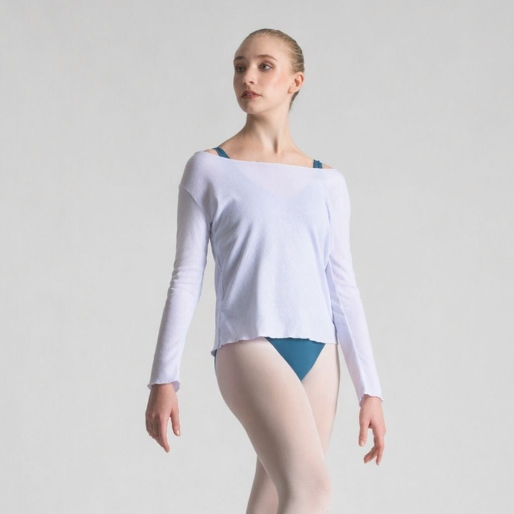 RUBY Long Sleeve Boatneck Shirt